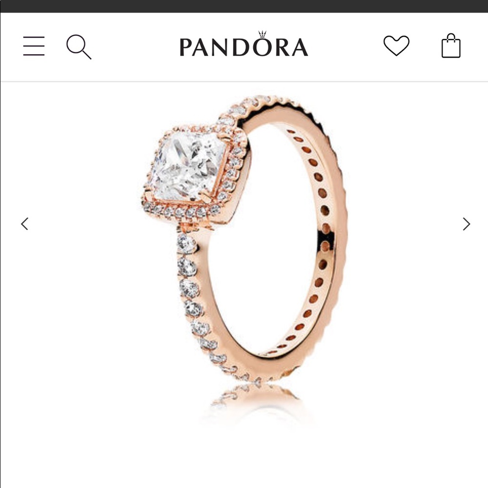 Pandora Timeless Elegant Ring-Size 6